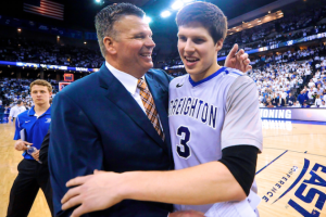 McDermott et son père (et coach)